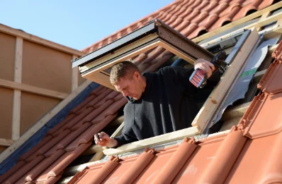 Pose de fenêtres de toit Velux à Bonson